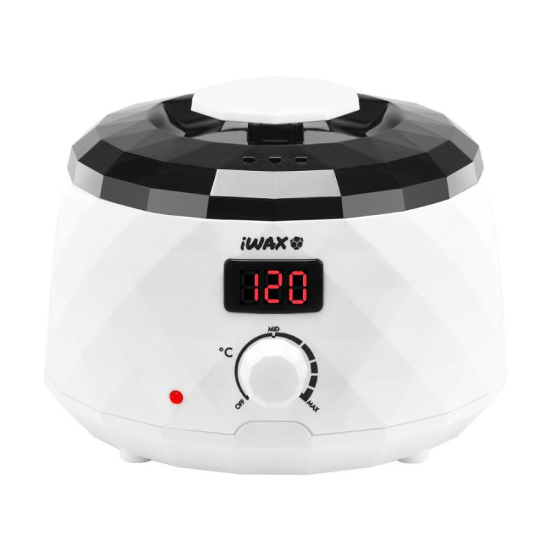 OHRIEVAČ DEPILAČNÉHO VOSKU iWAX DIAMOND TECH 400ML 100W BIELY 6