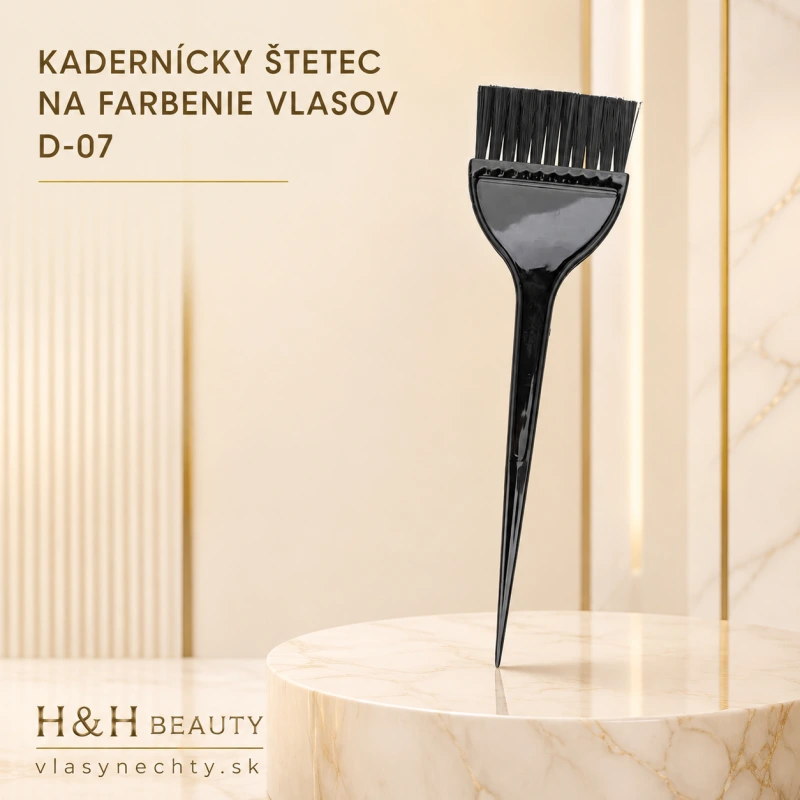 KADERNÍCKY ŠTETEC NA FARBENIE VLASOV D-07