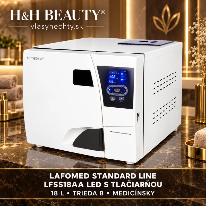 LAFOMED AUTOKLAV STANDARD LINE LFSS18AA LED S TLAČIARŇOU 18-L TR.B MEDICÍNSKY