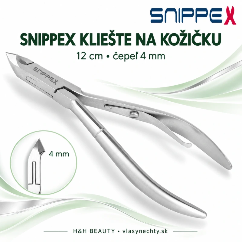 SNIPPEX KLIEŠTE NA KOŽIČKU 12 cm/ 4 mm