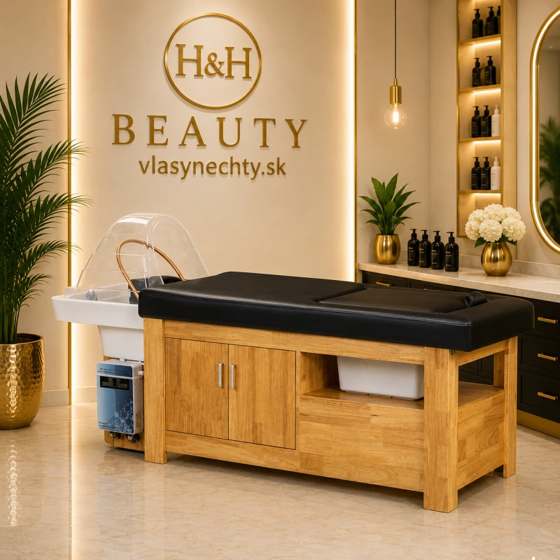 KADERNÍCKY UMÝVACÍ BOX Gabbiano Head Spa Bali čierny
