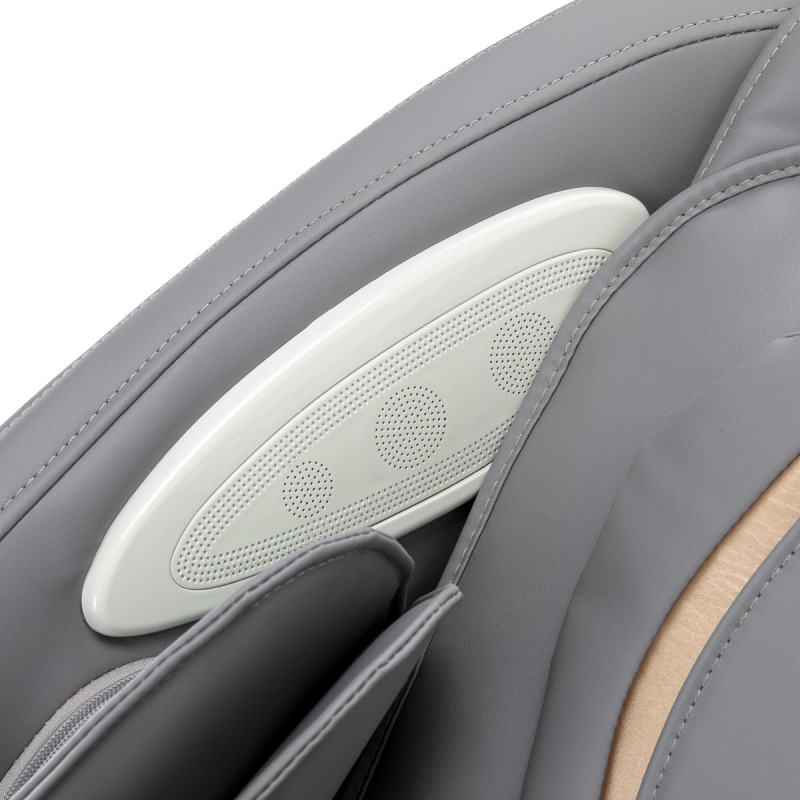 Masážne kreslo Sakura Maximus 809 3D biele a šedé 8