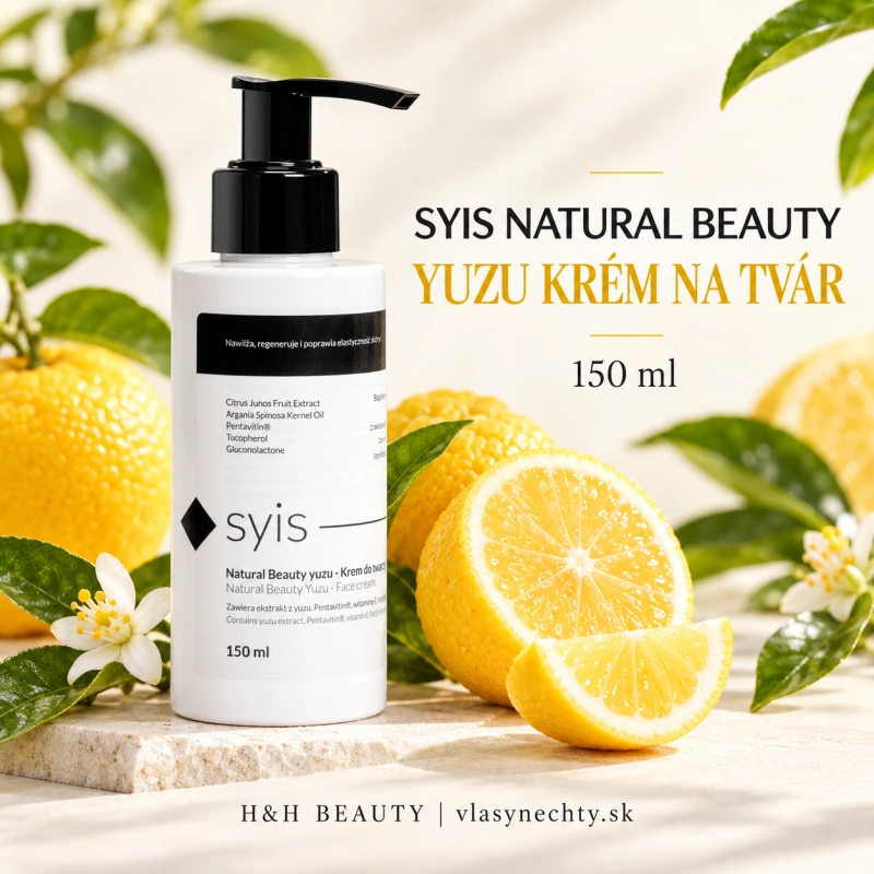 Syis Natural Beauty yuzu krém na tvár 150 ml