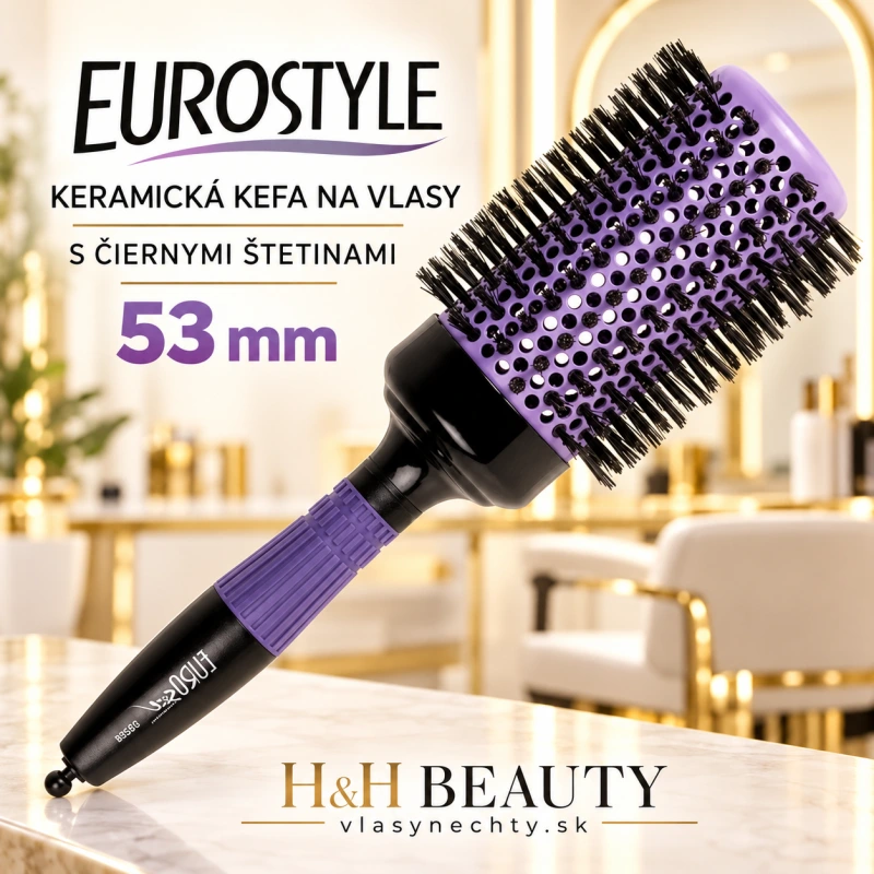 EUROSTILE KEFA NA VLASY KERAMIKA ŠTETINA 53 mm