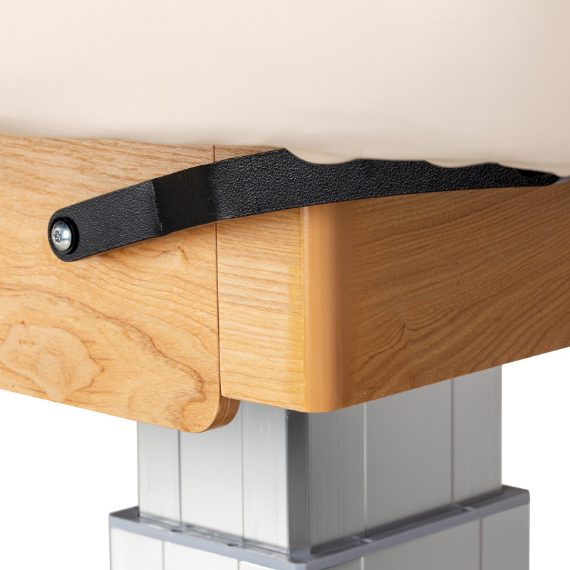 Leżanka SPA Sillon Comfort kremowa z jasnobrązową podstawą 10