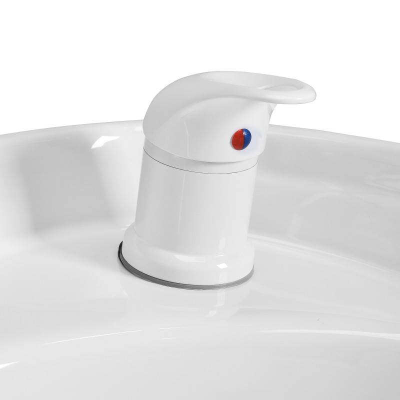 KADERNÍCKY UMÝVACÍ BOX GABBIANO Porto bielá čierne 7