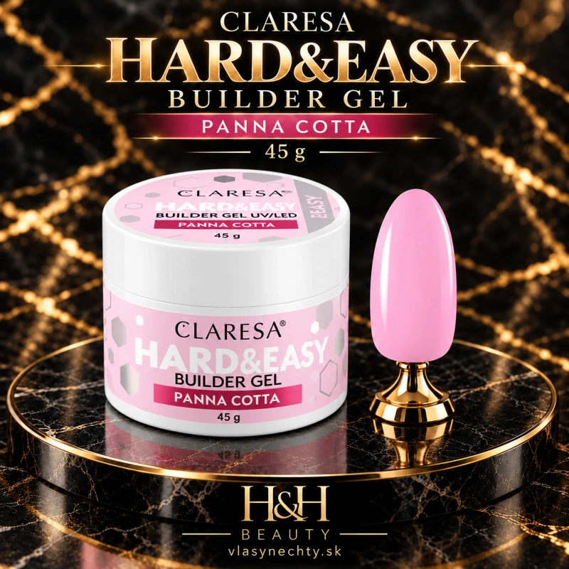 CLARESA HARD&EASY BUILDER GEL PANNA COTTA