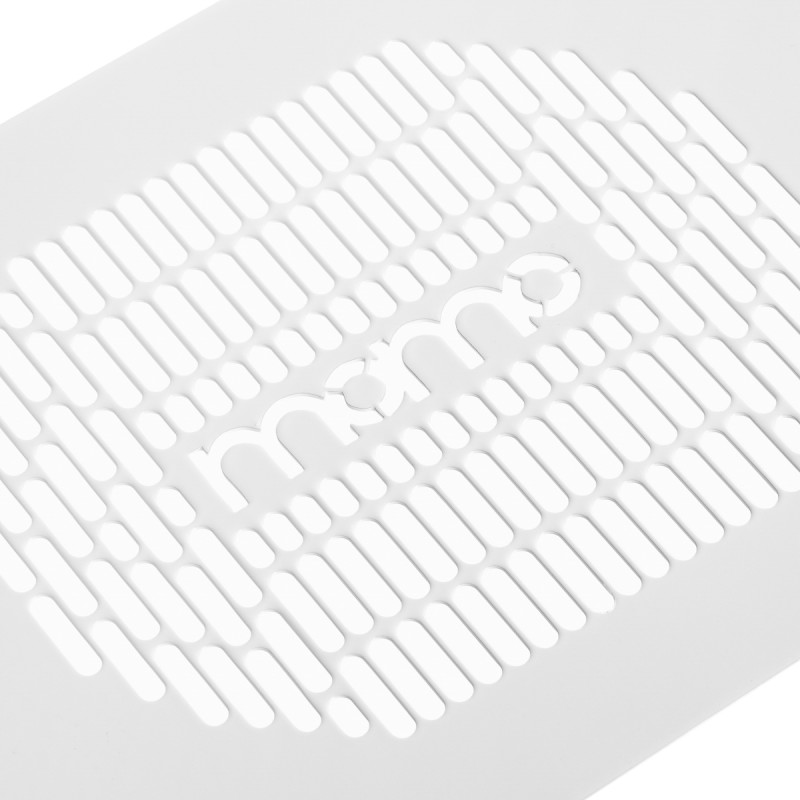 STÔL NA MANIKÚRU S ODSÁVAČKOU BIELY MOMO L03 12