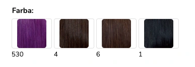 DANGA HAIR Prírodné clip-in vlasy 1 klip, 30cm 3