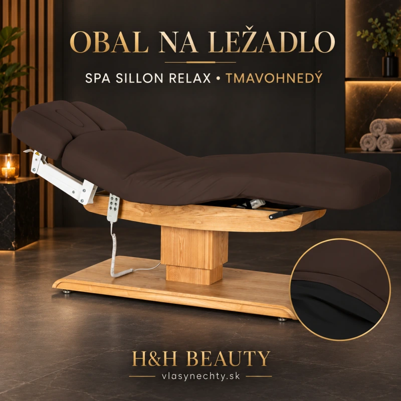 Obal na ležadlo SPA Sillon Relax tmavohnedy