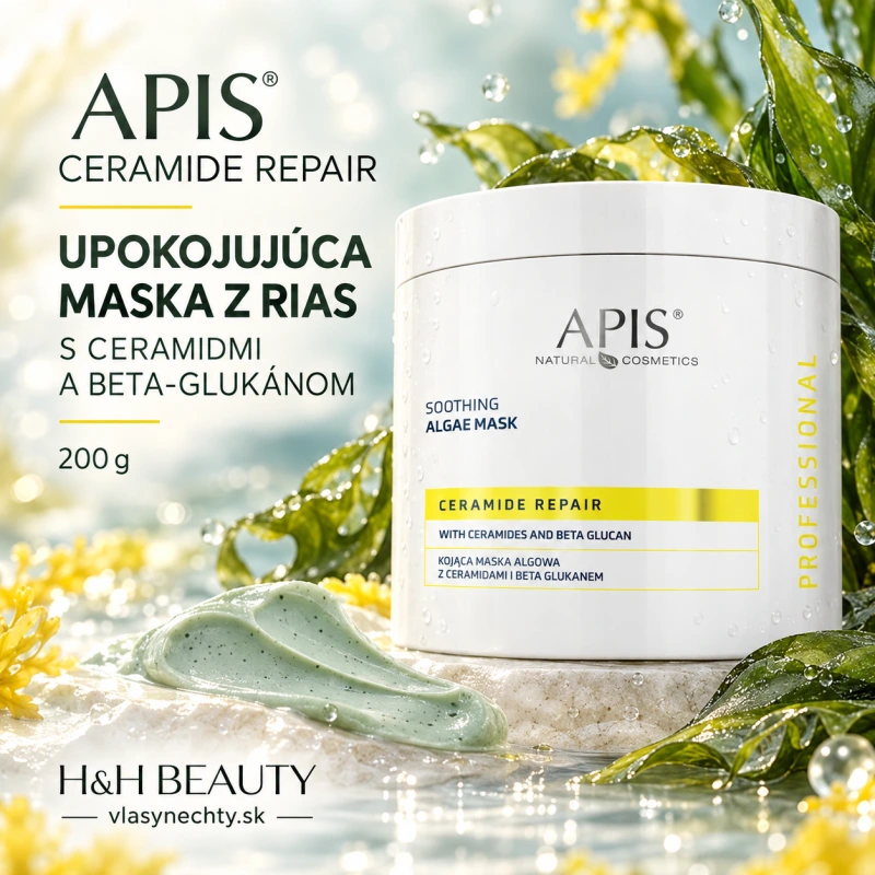 Apis CERAMIDE REPAIR Upokojujúca maska z rias s ceramidmi a beta glukánom 200 g