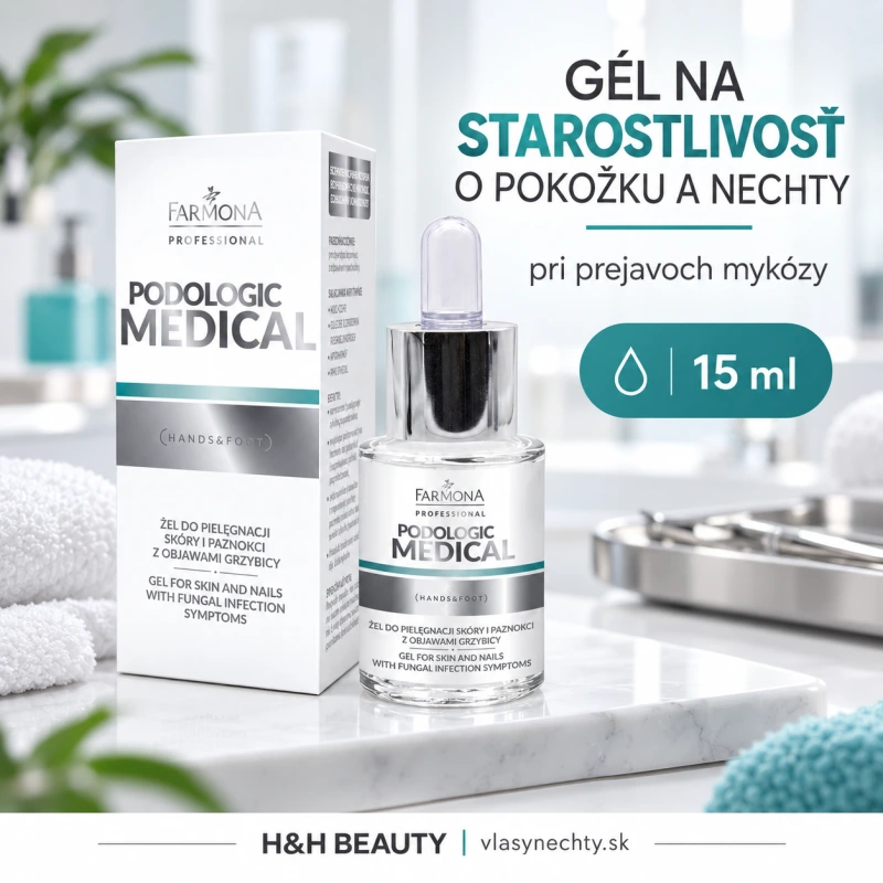 Farmona PODOLOGIC MEDICAL Gél na starostlivosť o pokožku a nechty s mycosis fungoides 15ml