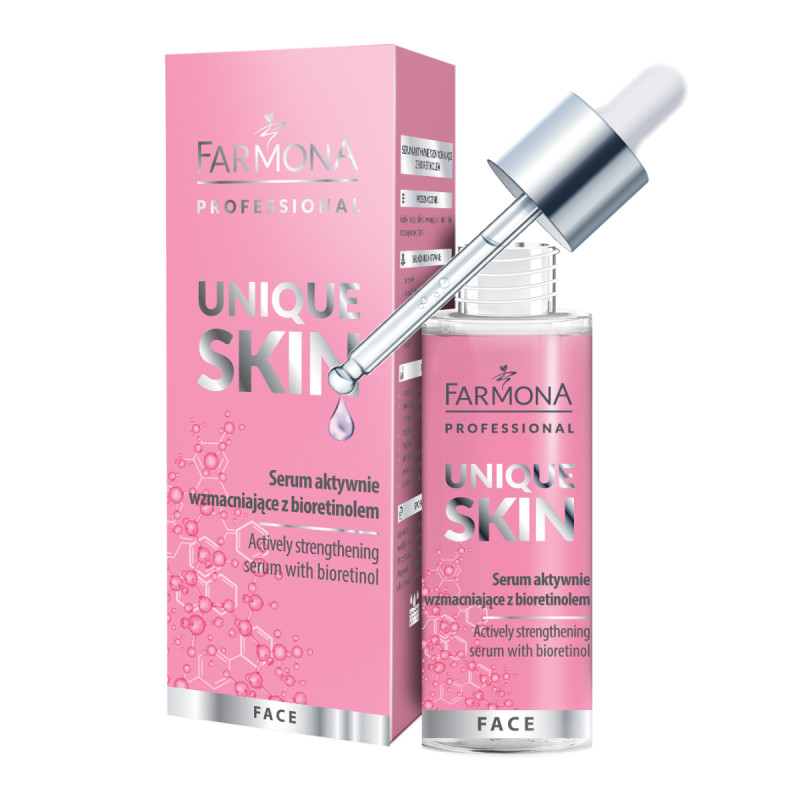 Farmona UNIQUE SKIN Aktívne posilňujúce nočné sérum s bioretinolom 30 ml
