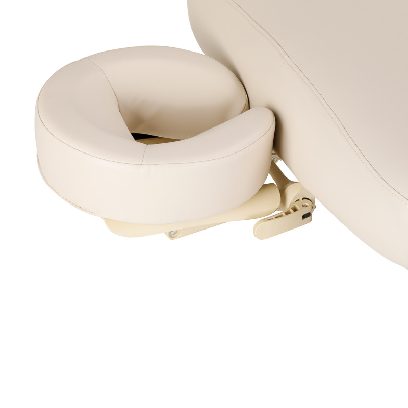 Leżanka SPA Sillon Comfort kremowa z jasnobrązową podstawą 8