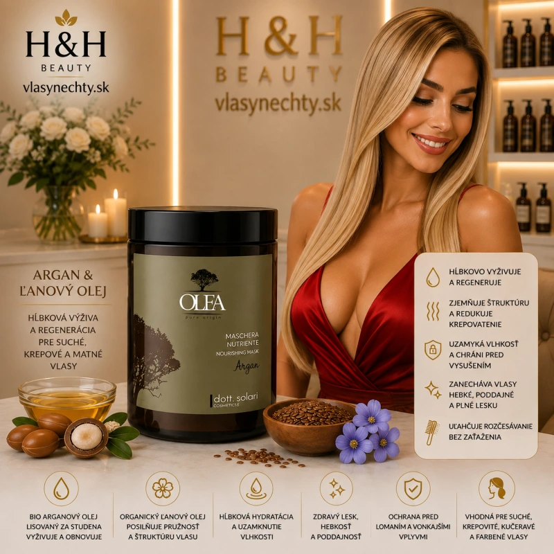 OLEA argan nourishing Mask 1000 ml 3