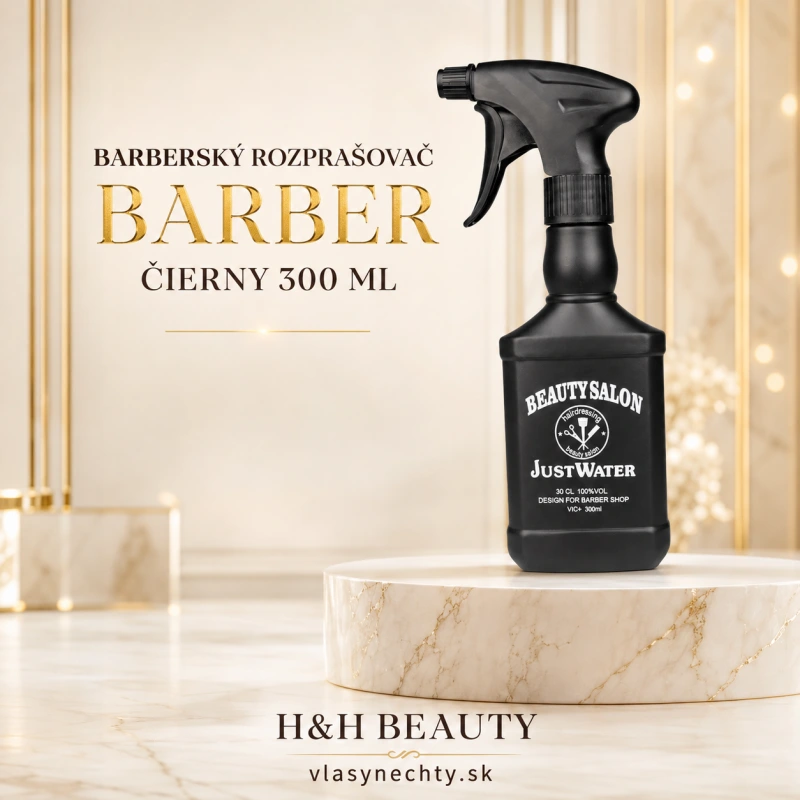 BARBERSKÝ ROZPRAŠOVAČ BARBER ČIERNY 300ML