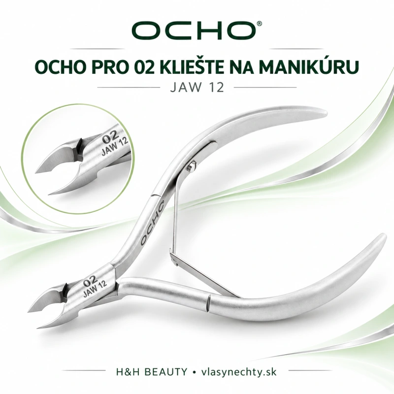 KLIEŠTE NA MANIKÚRU OCHO PRO 02 JAW12