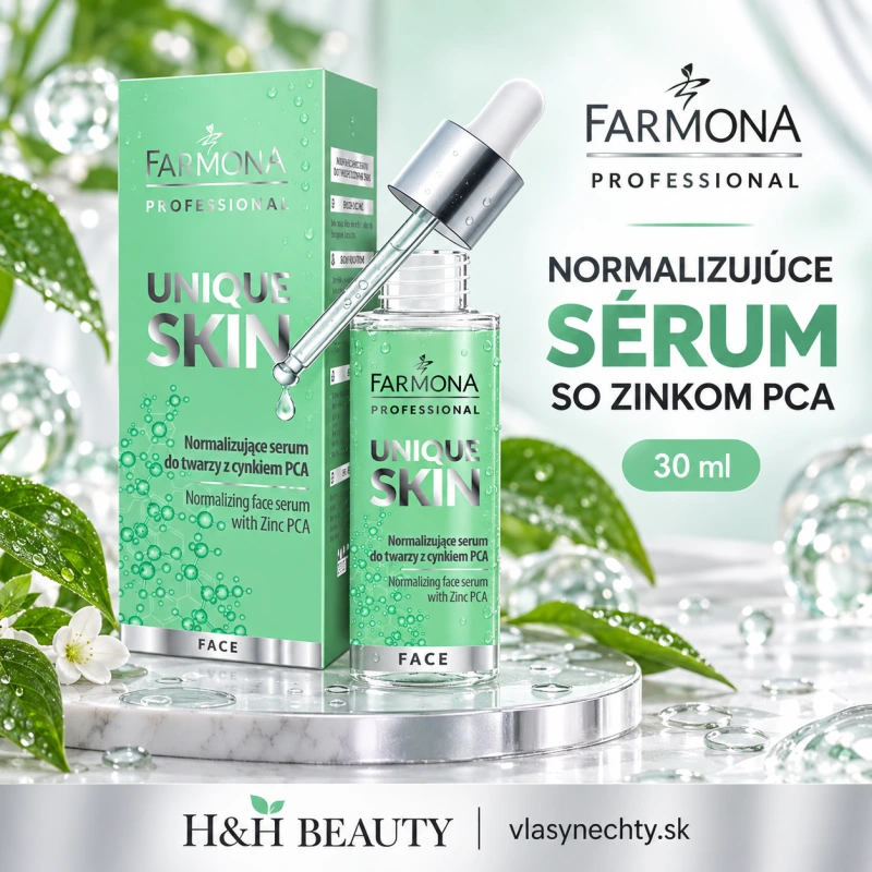 Farmona UNIQUE SKIN účinne normalizujúce sérum so zinkom PCA 30 ml