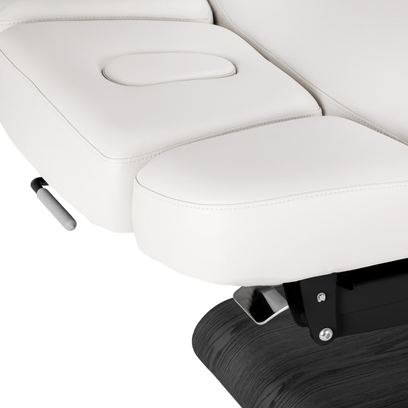 KOZMETICKÉ SPA LEHÁTKO Sillon Relax SPA, bielé s čiernou základňou 8
