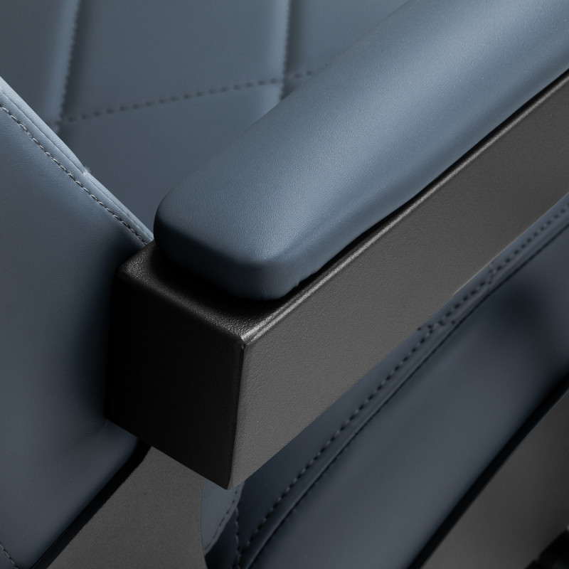 BARBERSKE KRESLO GABBIANO s čiernym rámom Graphite 16