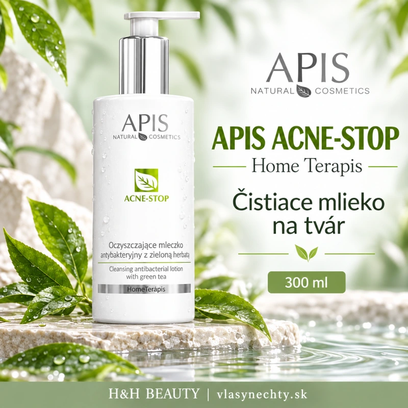 APIS ACNE-STOP HOME TERAPIS ČISTIACE MLIEKO NA TVÁR 300ml