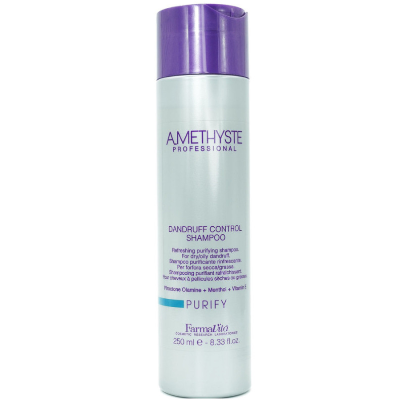Farmavita Amethyste Purify Dandruff Control Shampoo 250 ml, proti lupinám 1