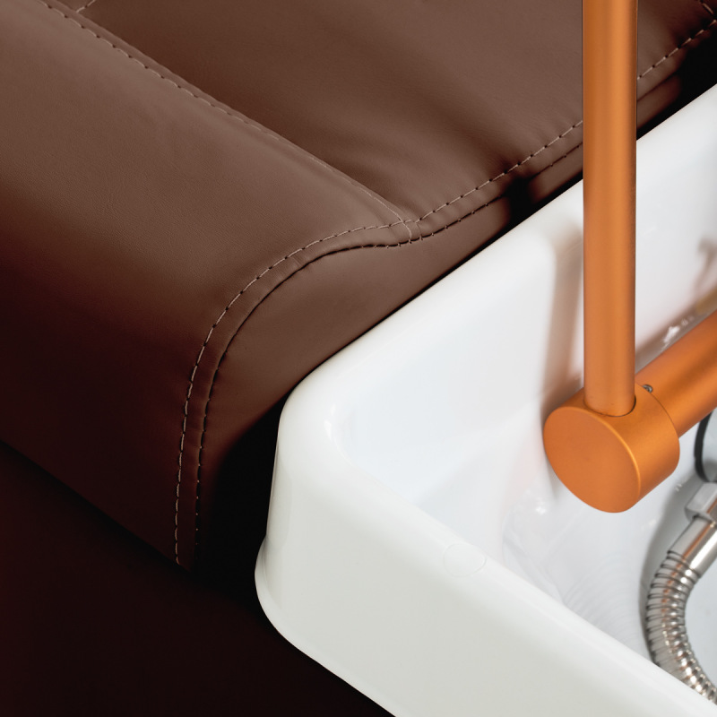 KADERNÍCKY UMÝVACÍ BOX GABBIANO Head Spa Maldives hnedý 14