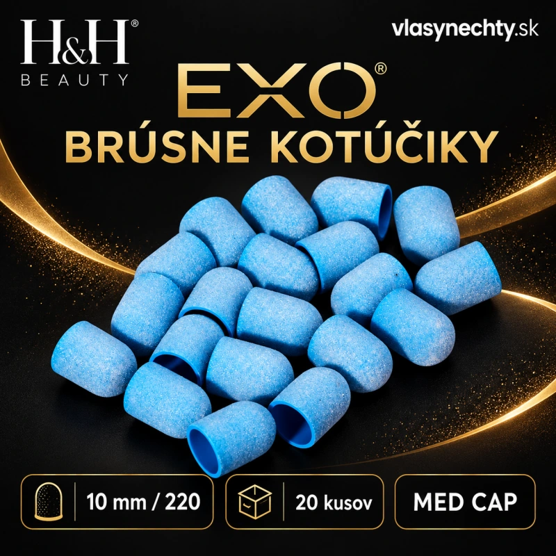 EXO brúsne kotúčiky 10mm /220 20 kusov Med Cap