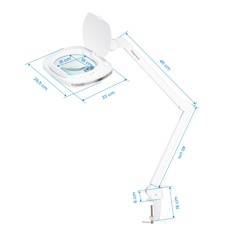 Lampa lupa Elegante 6030 60 led smd do blatu reg. natężenie światła 7