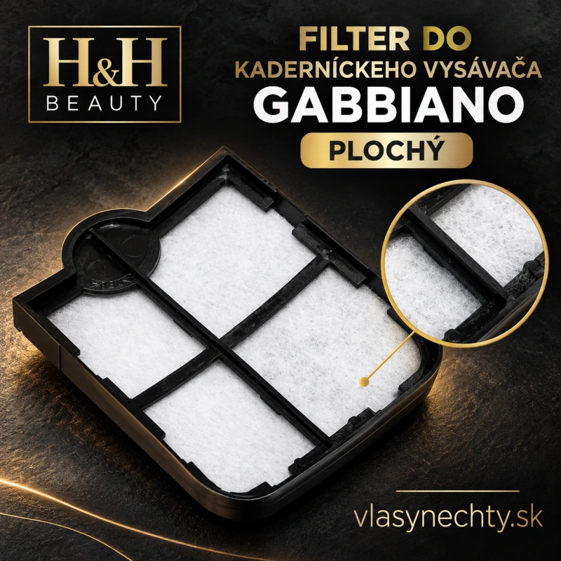 Filter do kaderníckeho vysávača GABBIANO plochý