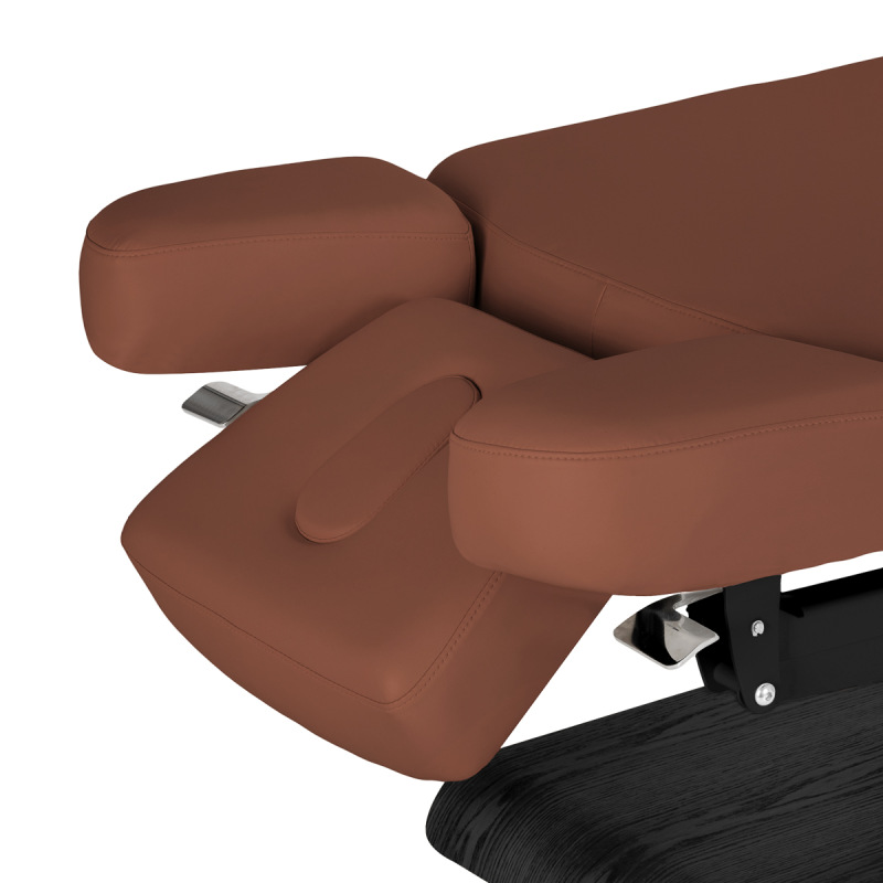 KOZMETICKÉ SPA LEHÁTKO Sillon Relax SPA, hnedé s čiernou základňou 13