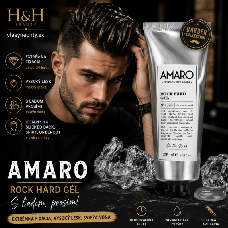 AMARO Rock Hard gél "S ľadom, prosím!" 125ml 2