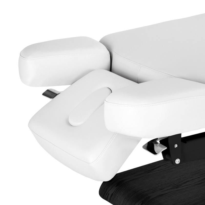 KOZMETICKÉ SPA LEHÁTKO Sillon Relax SPA, bielé s čiernou základňou 13