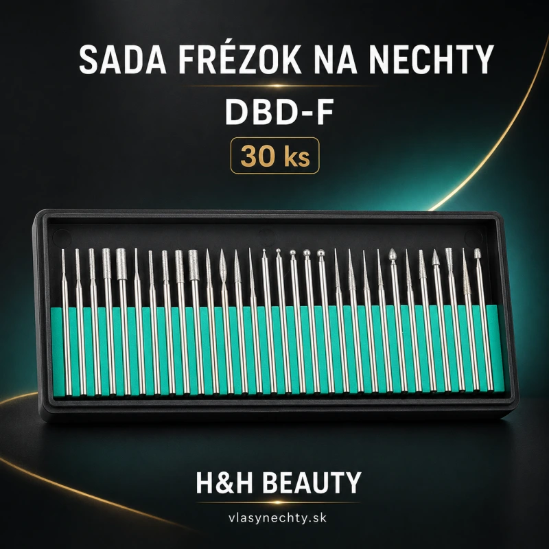 SADA FRÉZOK NA NECHTY DBD-F 30 kusov