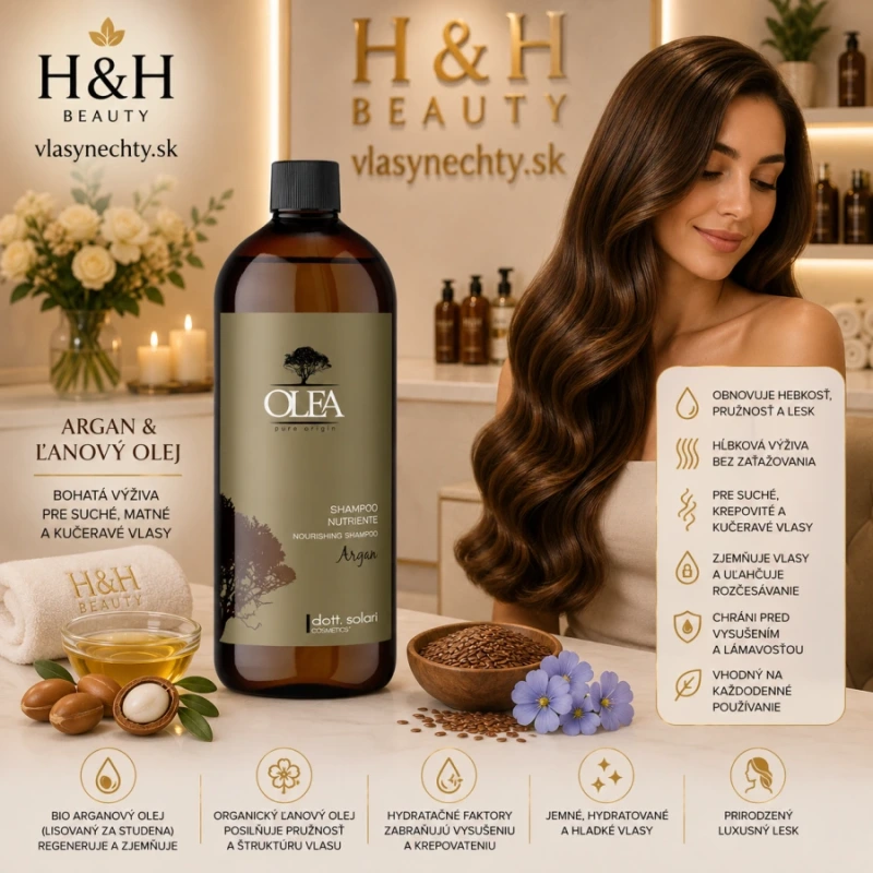 OLEA Argan nourishing Shampoo 1000 ml 4