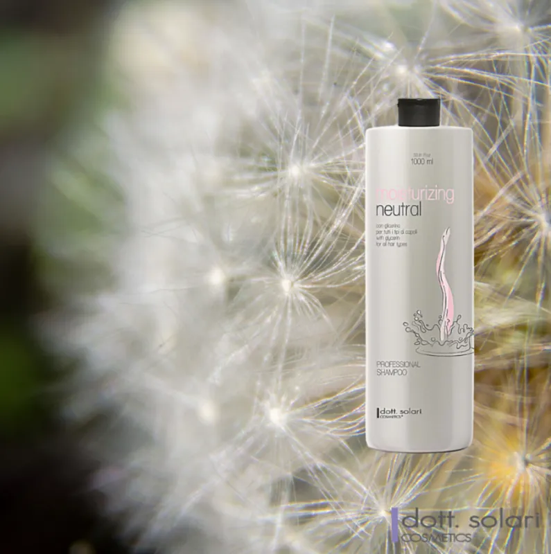 dott.solari Profesionálny hydratačný šampón neutrálny 1000 ml 2