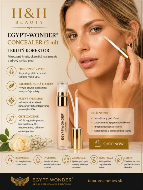 EGYPT WONDER Concealer (5 ml) - Tekutý korektor