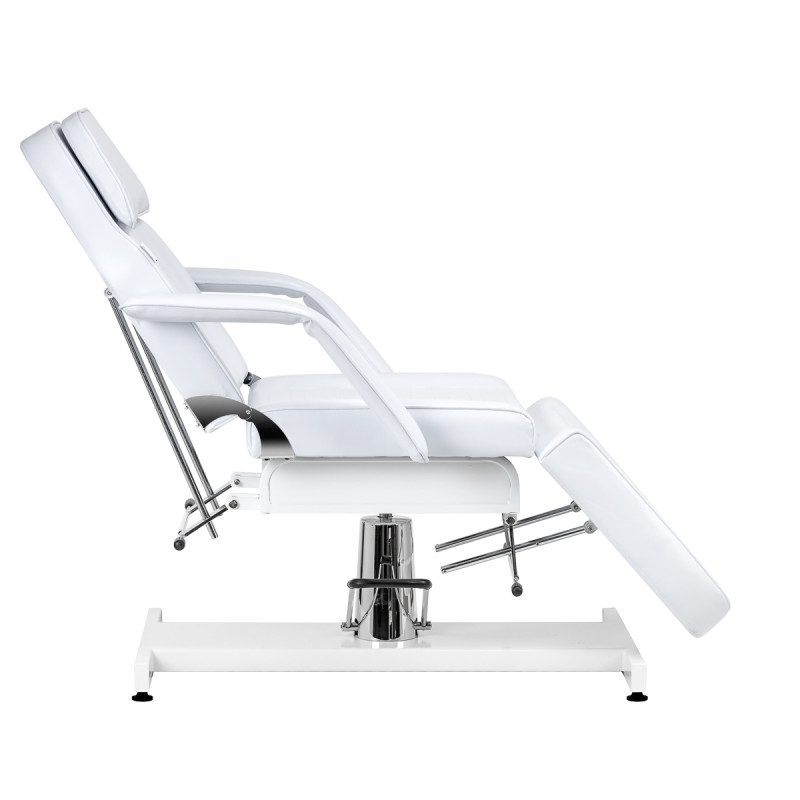 Hydraulické kozmetické kreslo Sillon v2 210 biele 3