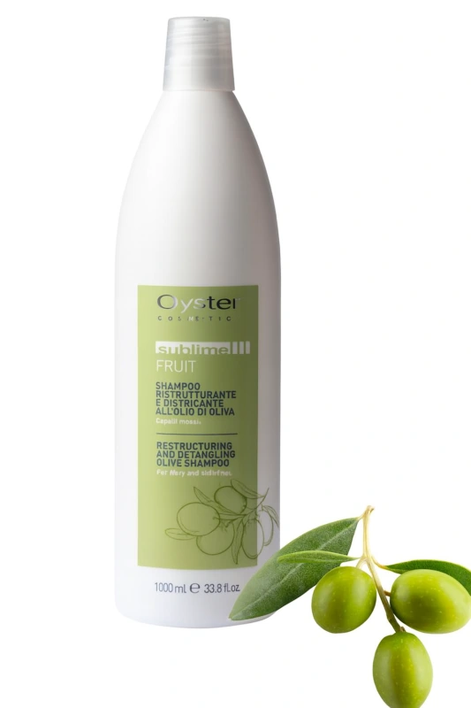 OYSTER Šampón - olivový olej 1000 ml pre vlnité, kučeravé-zamotané vlasy