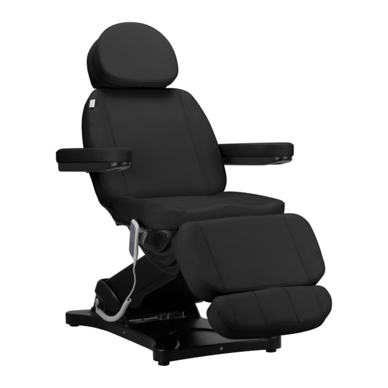 Elektrické kozmetické kreslo SILLON CLASSIC 3 motory čierne 1