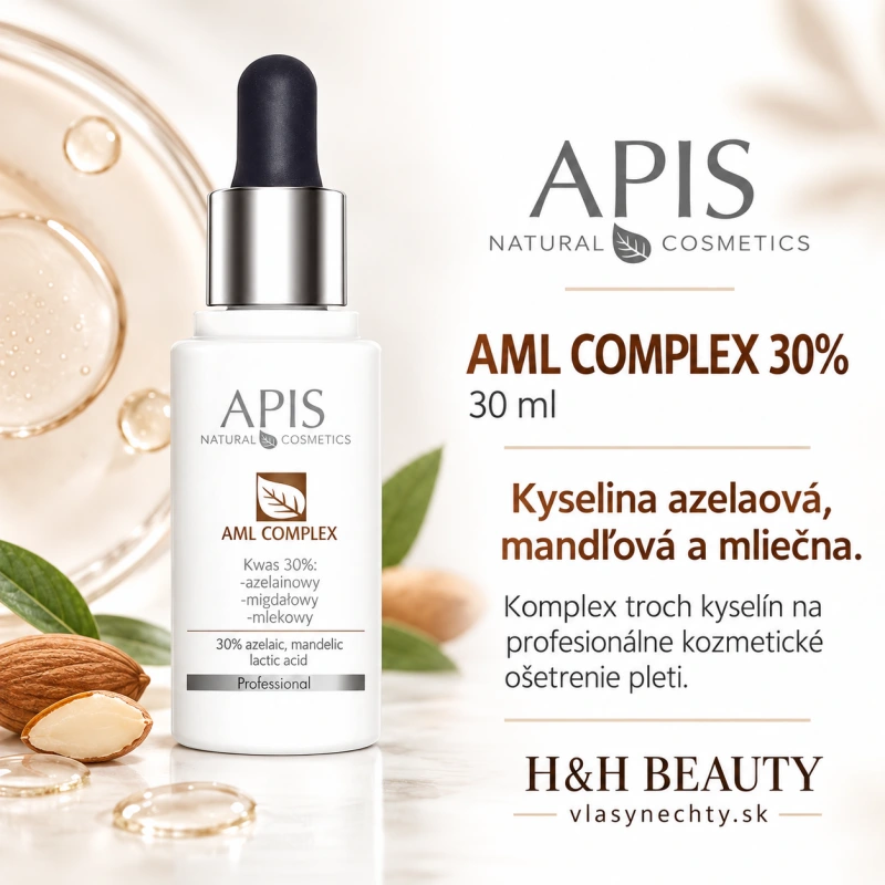 APIS Kyselina AML complex 30% 30 ml (azelaová , mandľová, mliečna)