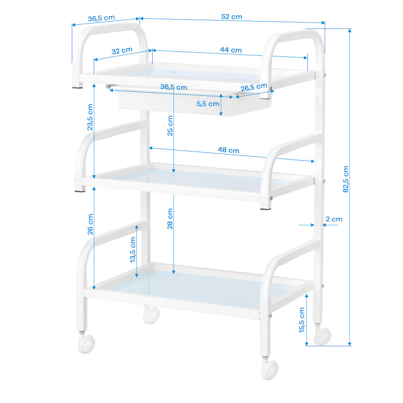 KOZMETICKÝ STOLÍK Basic 121 6