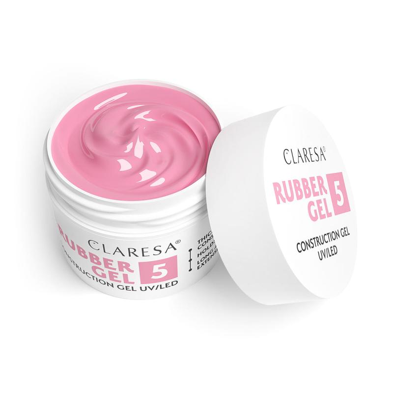 CLARESA STAVEBNÝ GÉL NA NECHTY Rubber gel 5 90g