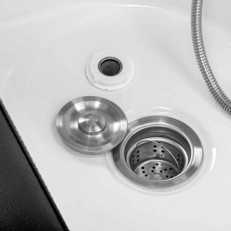 KADERNÍCKY UMÝVACÍ BOX Gabbiano Head Spa Bali čierny 10