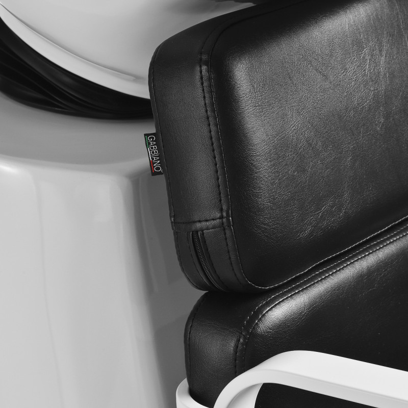 KADERNÍCKY UMÝVACÍ BOX GABBIANO Porto bielá čierne 4