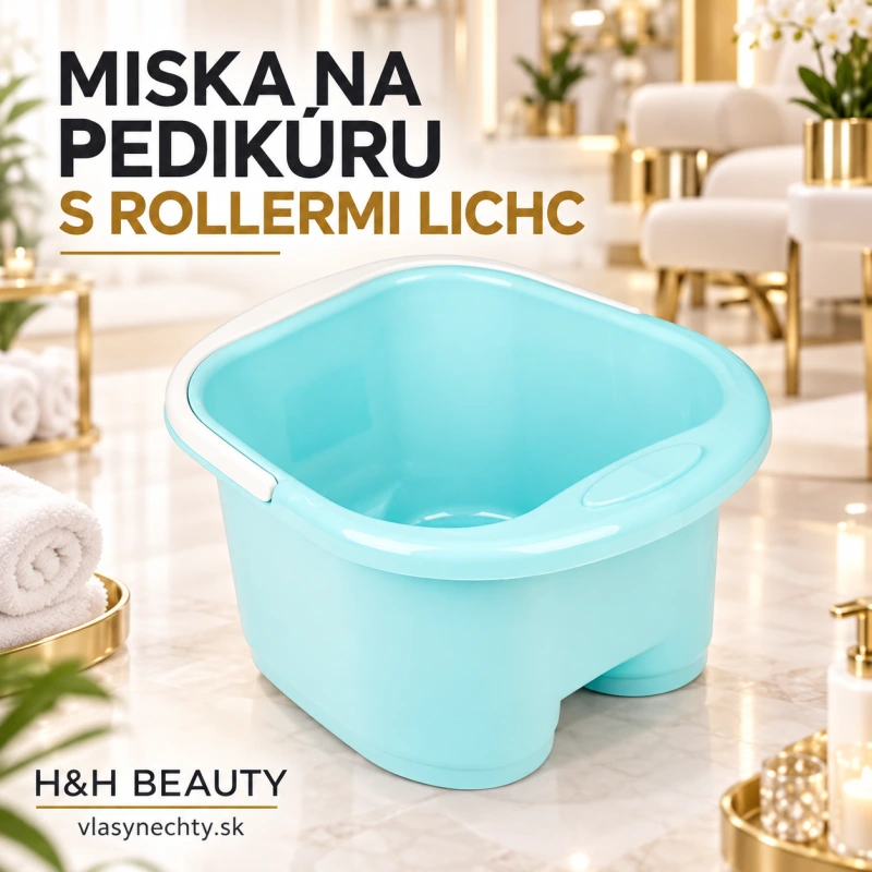 MISKA NA PEDIKÚRU S ROLLERMI LICH
