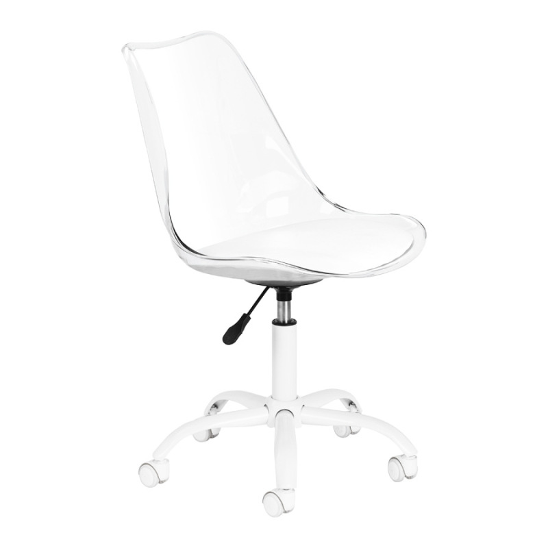Kozmetické kreslo Ghost transparentné 8