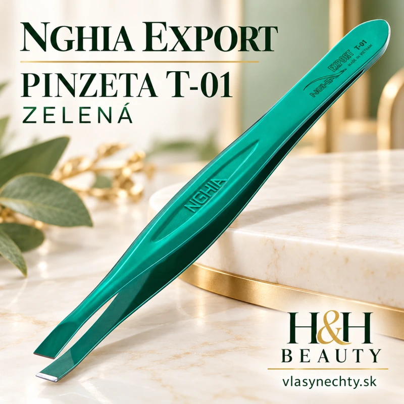 NGHIA EXPORT PINZETA T-01 ZELENÁ