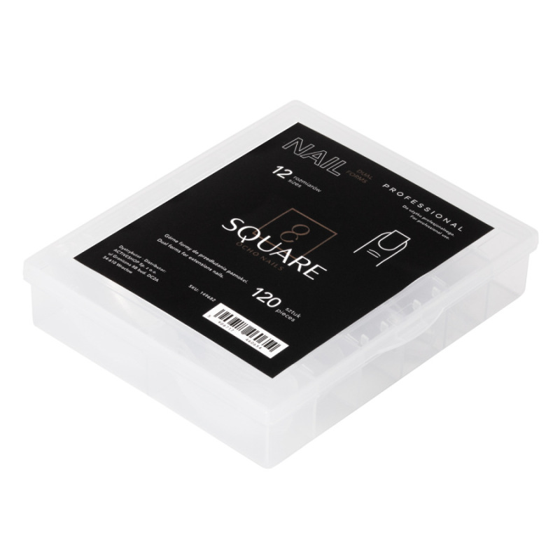 OCHO NAILS horné formy square 120 ks. 2