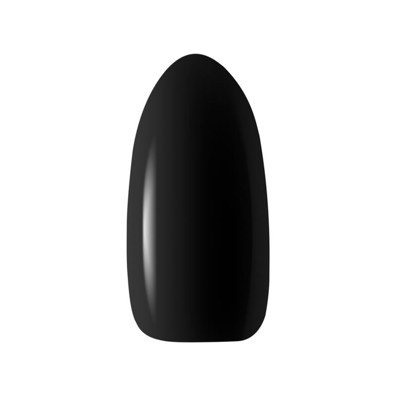 OCHO NAILS HYBRIDNÝ LAK NA NECHTY black 002 -5 g